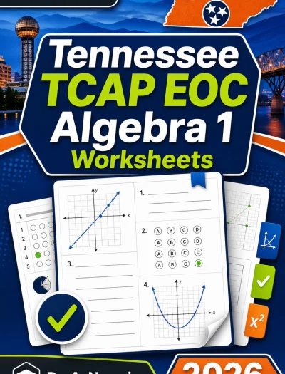Tennessee TCAP EOC Algebra 1 Worksheets