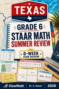 Texas STAAR Grade 6 Math Summer Review