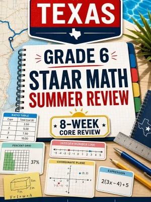 Texas STAAR Grade 6 Math Summer Review