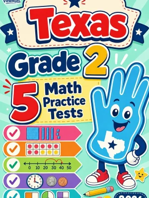 5 Full-Length Texas Grade 2 Math Practice Tests