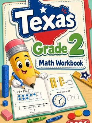 Texas Grade 2 Math Workbook