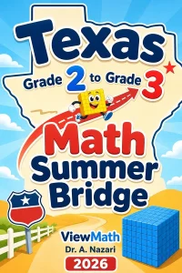 Texas Grade 2 to Grade 3 Math Summer Bridge