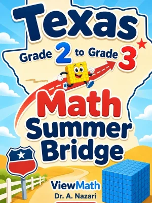 Texas Grade 2 to Grade 3 Math Summer Bridge