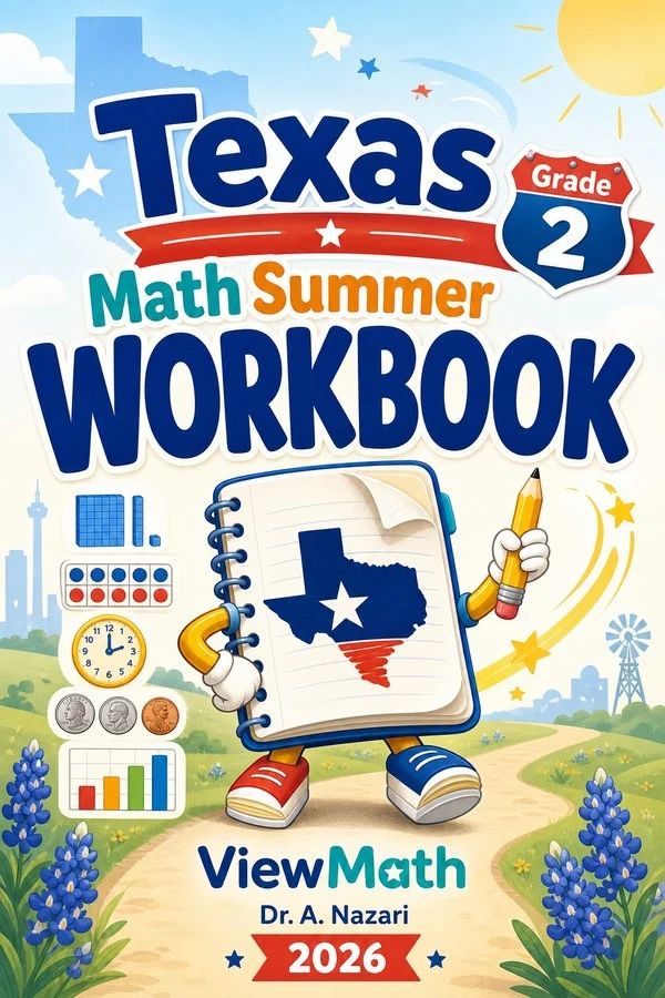 Texas Grade 2 Math Summer Workbook