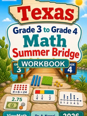 Texas STAAR Grade 3 Math Summer Bridge Workbook