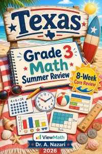 Texas STAAR Grade 3 Math Summer Review