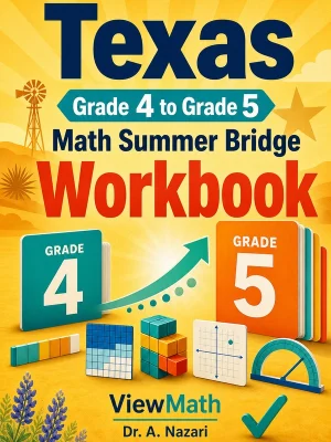 Texas STAAR Grade 4 Math Summer Bridge Workbook
