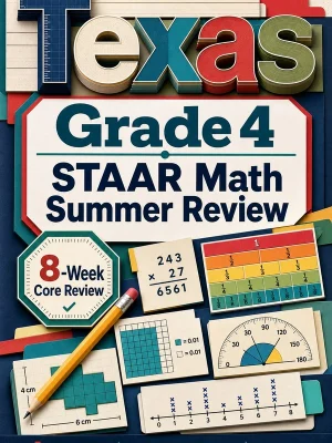 Texas STAAR Grade 4 Math Summer Review