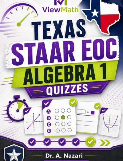Texas STAAR EOC Algebra 1 Math Quizzes
