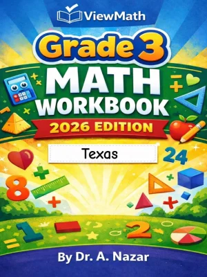 Texas STAAR Grade 3 Math Workbook