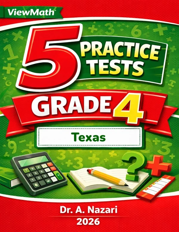 5 Full-Length Texas STAAR Grade 4 Math Practice Tests