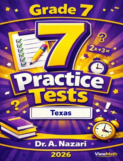 7 Texas STAAR Grade 7 Math Practice Tests