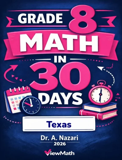 Texas STAAR Grade 8 Math in 30 Days