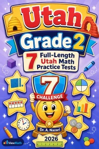 7 Full-Length Utah Grade 2 Math Practice Tests