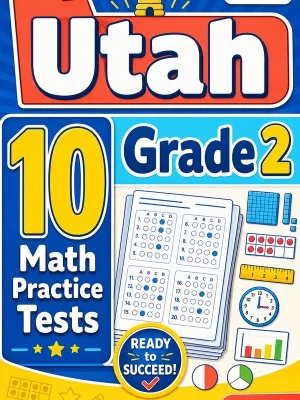 10 Full-Length Utah Grade 2 Math Practice Tests