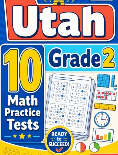 10 Full-Length Utah Grade 2 Math Practice Tests