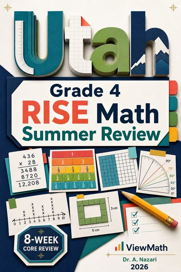 Utah RISE Grade 4 Math Summer Review