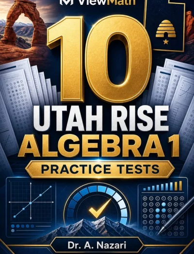 10 Utah RISE Algebra 1 Math Practice Tests