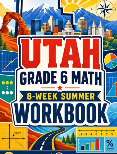 Utah RISE Grade 6 Math Summer Review Workbook