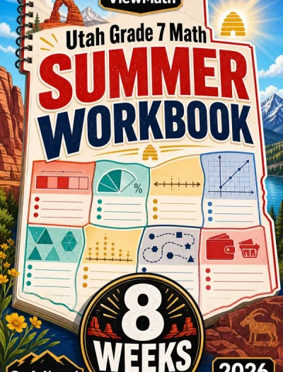 Utah RISE Grade 7 Math Summer Review Workbook