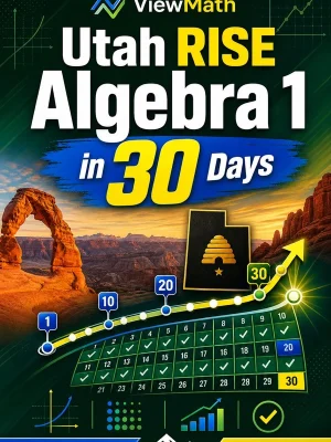 Utah RISE Algebra 1 in 30 Days