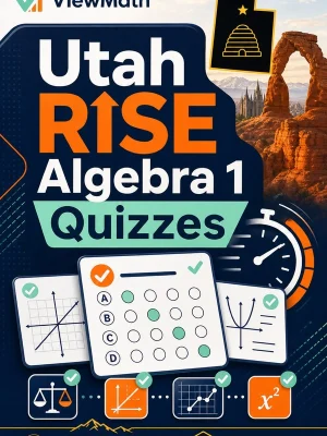 Utah RISE Algebra 1 Quizzes