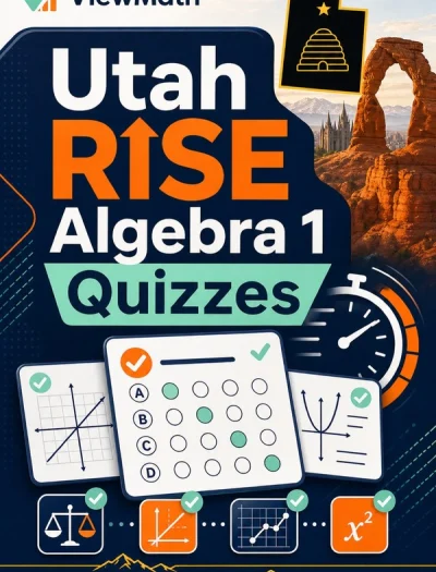 Utah RISE Algebra 1 Math Quizzes
