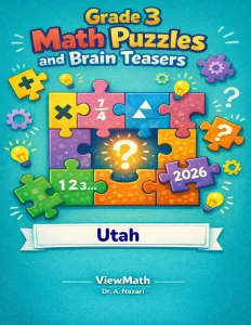 Utah RISE Grade 3 Math Puzzles and Brain Teasers