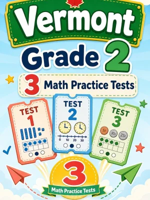 3 Vermont Grade 2 Math Practice Tests
