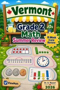 Vermont Grade 2 Math Summer Review