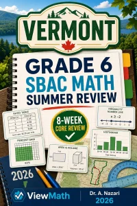 Vermont SBAC Grade 6 Math Summer Review