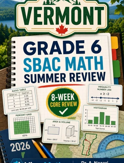 Vermont SBAC Grade 6 Math Summer Review