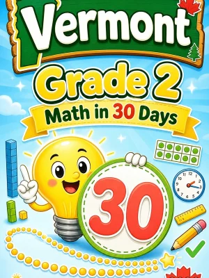 Vermont Grade 2 Math in 30 Days