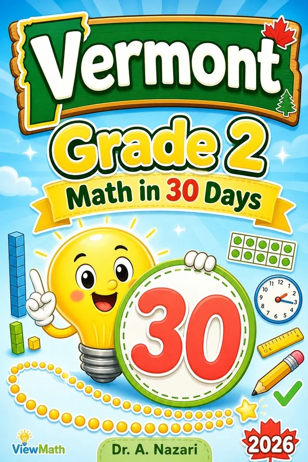 Vermont Grade 2 Math in 30 Days