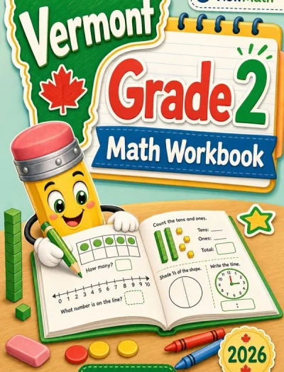 Vermont Grade 2 Math Workbook