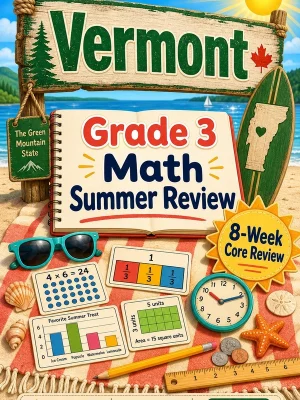 Vermont SBAC Grade 3 Math Summer Review