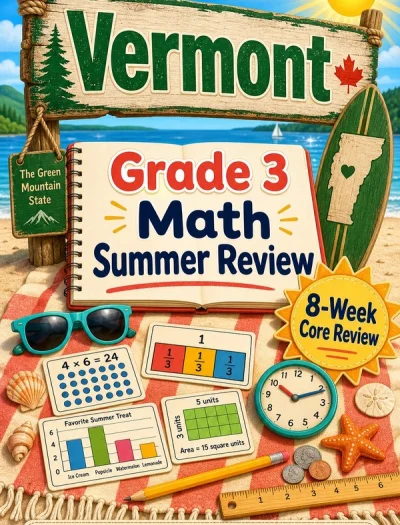 Vermont SBAC Grade 3 Math Summer Review
