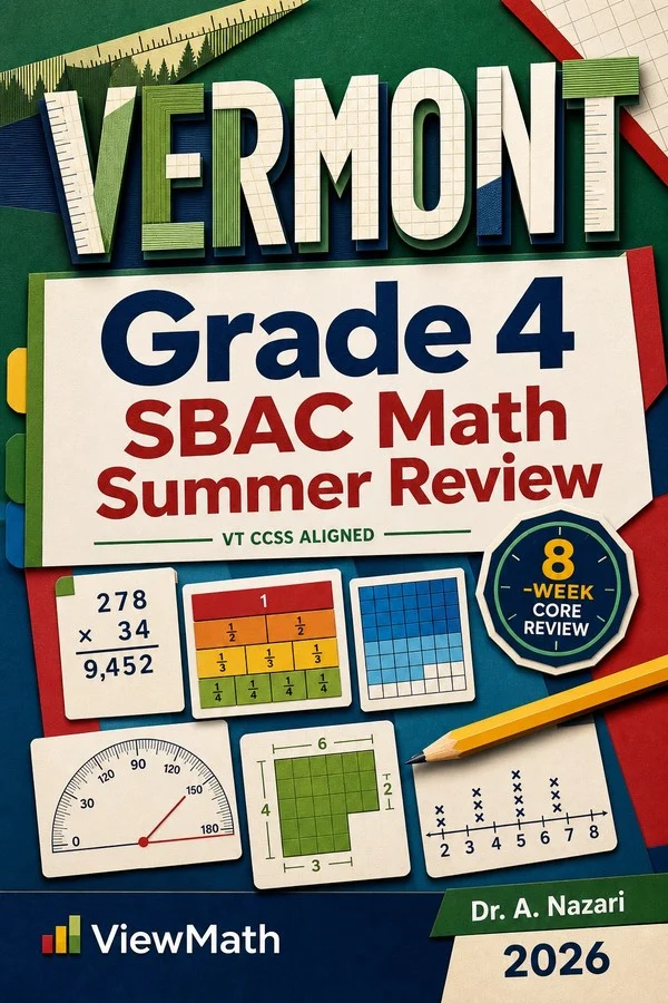 Vermont SBAC Grade 4 Math Summer Review