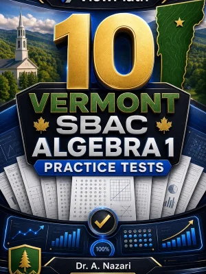 10 Vermont SBAC Algebra 1 Practice Tests