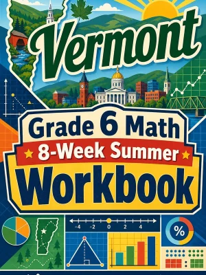 Vermont SBAC Grade 6 Math Summer Review Workbook