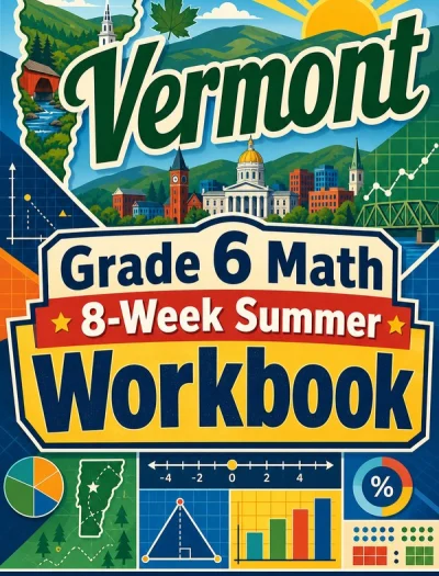 Vermont SBAC Grade 6 Math Summer Review Workbook