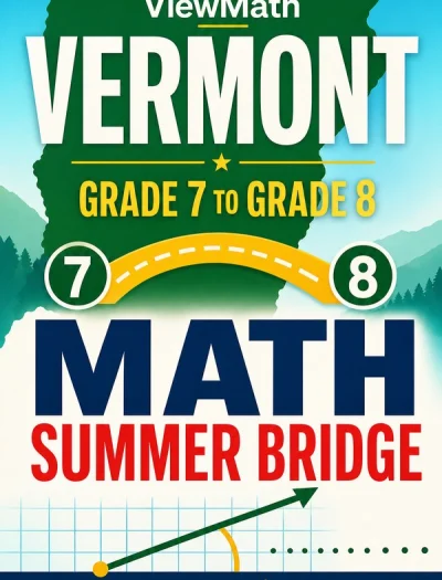 Vermont SBAC Grade 7 to Grade 8 Math Summer Bridge