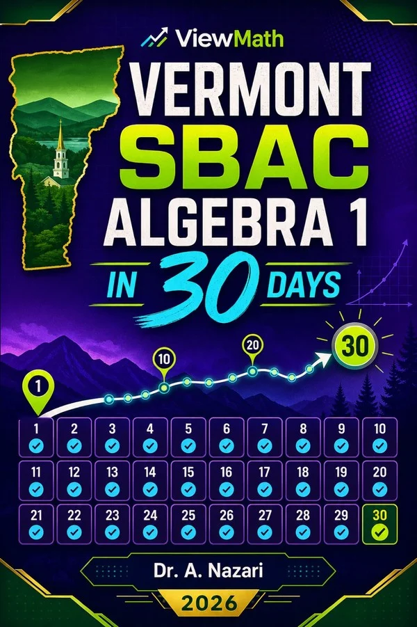 Vermont SBAC Algebra 1 in 30 Days
