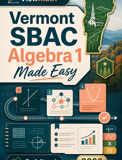 Vermont SBAC Algebra 1 Math Made Easy