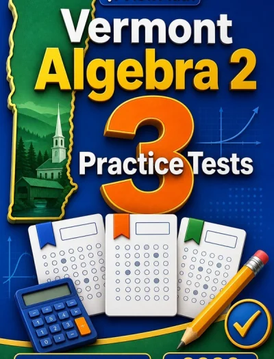 3 Full-Length Vermont Algebra 2 Practice Tests