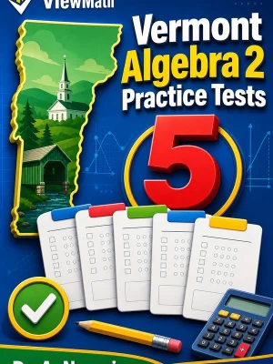 5 Full-Length Vermont Algebra 2 Practice Tests