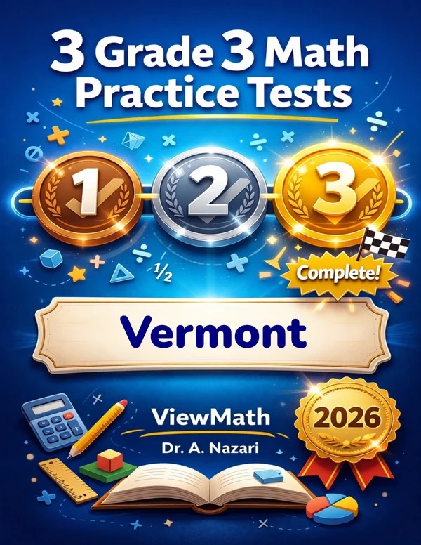 3 Vermont SBAC Grade 3 Math Practice Tests