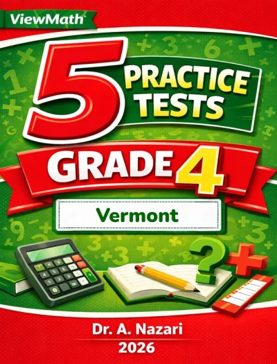 5 Full-Length Vermont SBAC Grade 4 Math Practice Tests