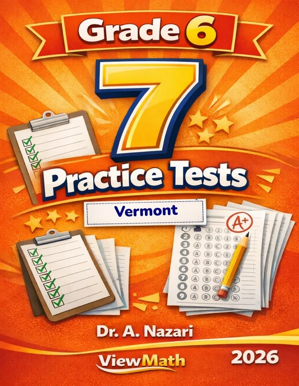 7 Vermont SBAC Grade 6 Math Practice Tests