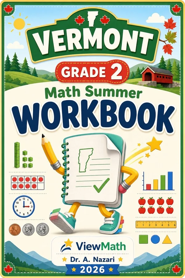 Vermont Grade 2 Math Summer Workbook